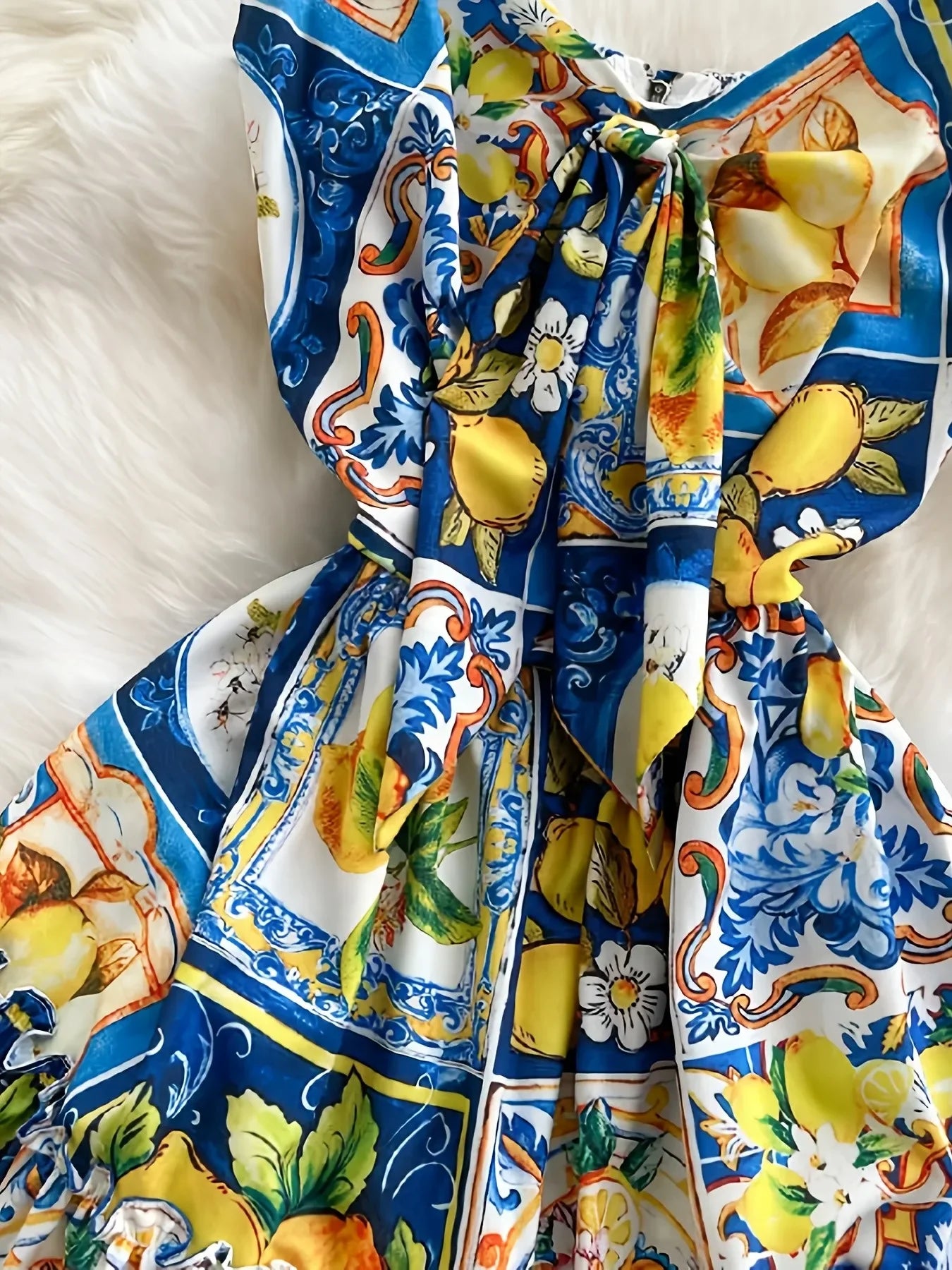 Lemon Print Bohemian