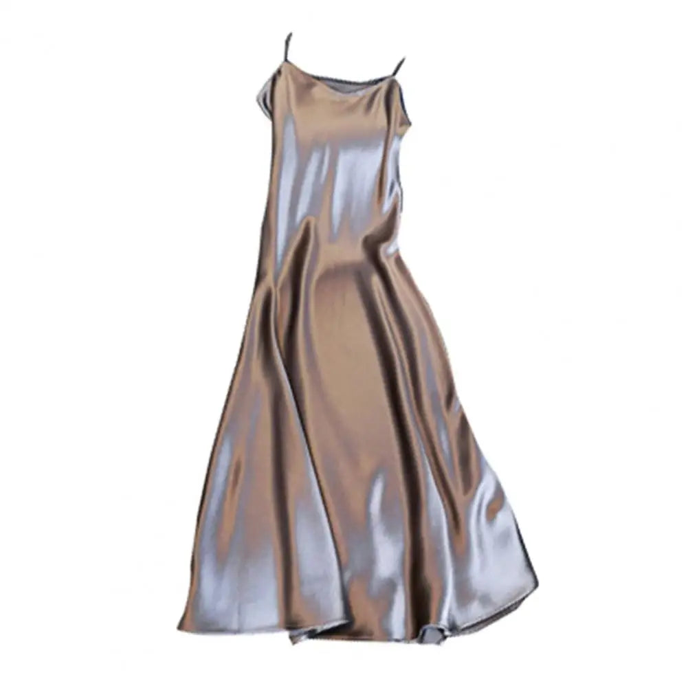 wide and relaxed swing, backless lace up dance party