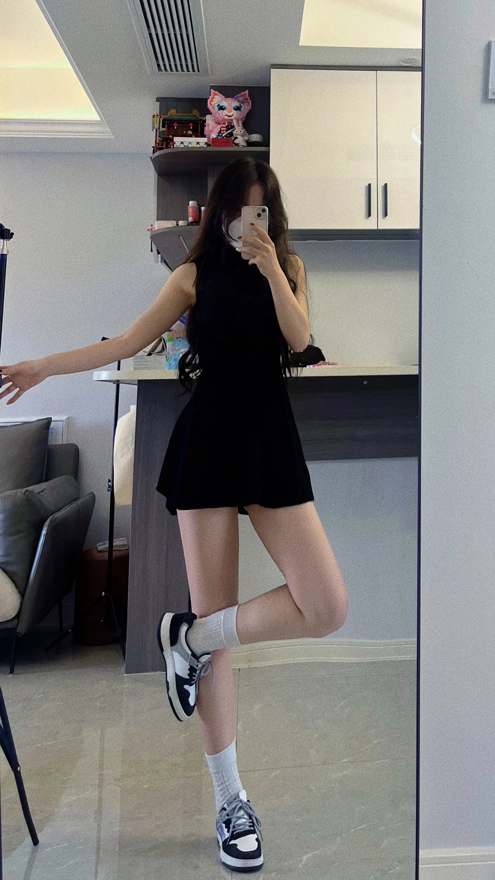 Vestido Pullover Bodycon Mini Dress