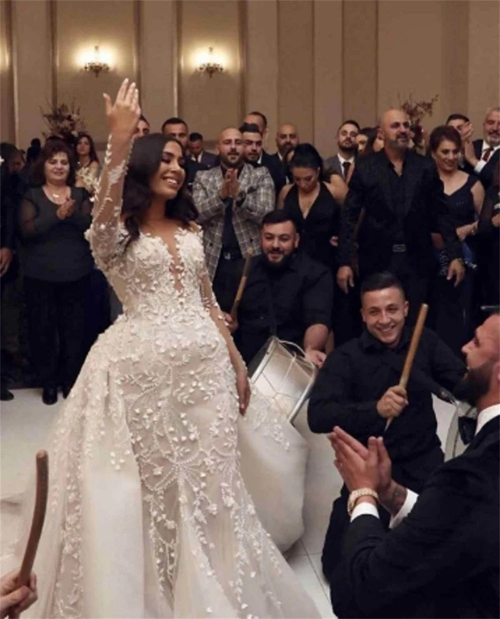 Bridal Party Bespoke Occasion Gowns Lace Long