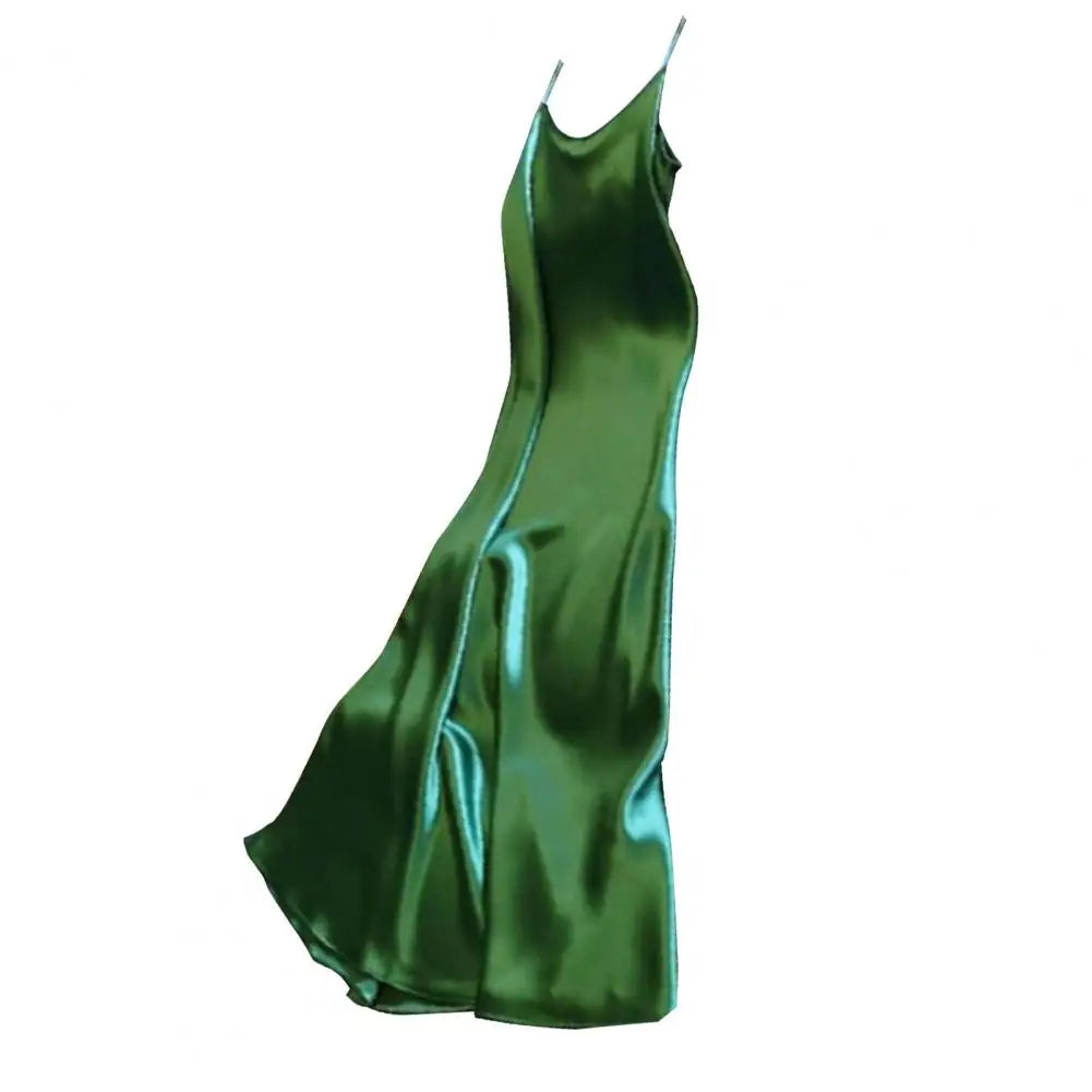 wide and relaxed swing, backless lace up dance party