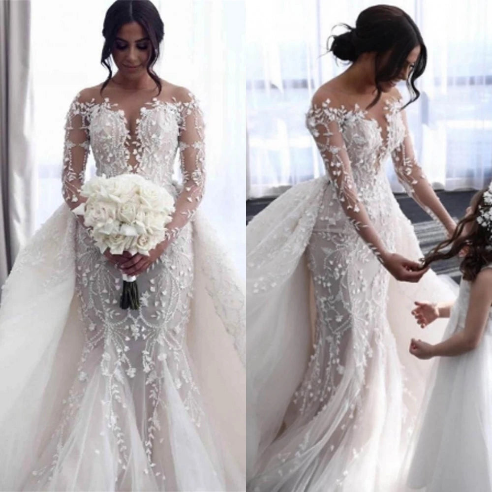 Bridal Party Bespoke Occasion Gowns Lace Long
